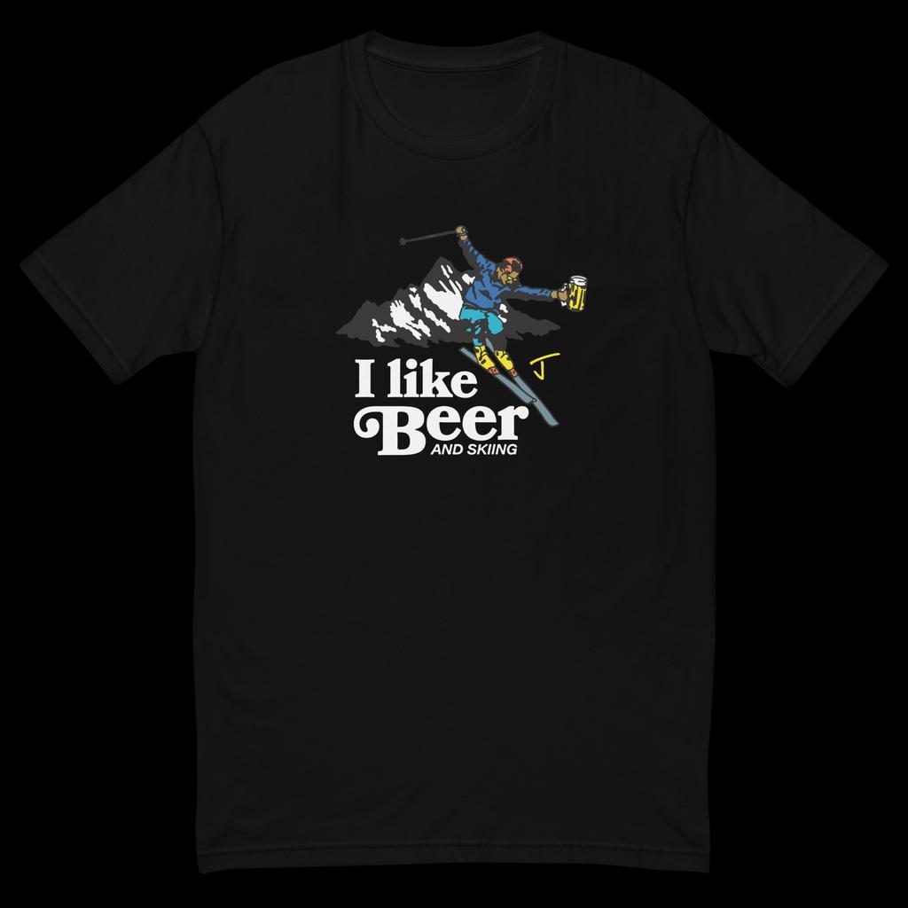 2026 I Like Beer Tshirt Graphic Cotton Tshirt Unisex Summer Short Sleeve Fashion Brand Tee Luxury Casual Vintage Tees