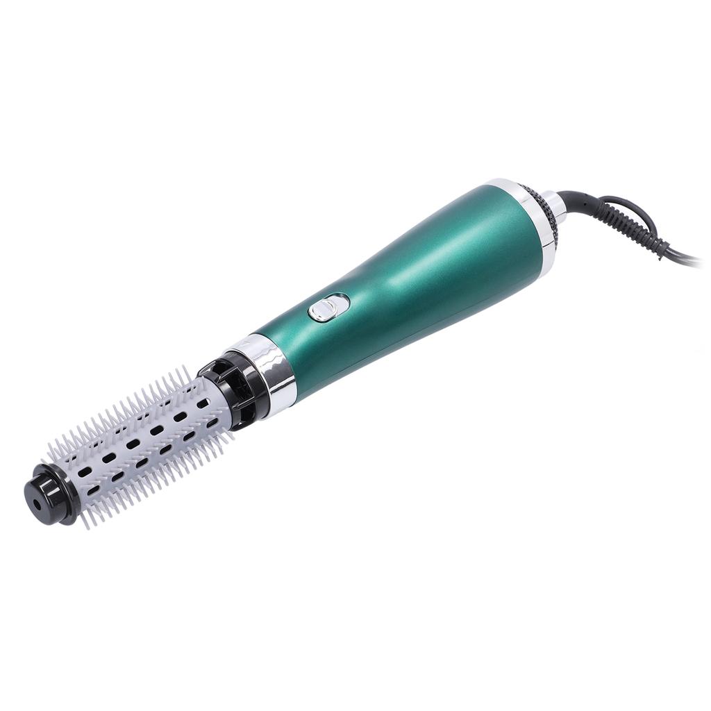 Hair Comb 2 In 1 ThreeSpeed Hair Dryer Styling Hair Comb for Home Travel   Green