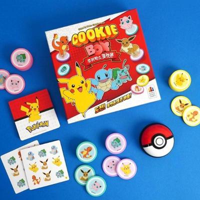 PoKéMoN Cookie Box Board Game - Super Cute Easy Game for Kids and Adults