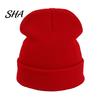 Daily Commuter Warm Gear Unisex Solid Color Knit Beanies, Classic Slouchy Skull Cap for Winter, Couple Matching Beanies Casual Headwear Men
