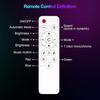 Hexagon Smart RGB LED Light Panels 8 Pack with App & Remote Control Music Sync Wall Lights for Living Room Bedroom Gaming Room
