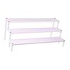 Natural Wood Showcase Shelf for Beauty Essentials and Sweets