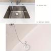 1pc Rubber Bathtub Stoppers Drain Plug with Stainless Steel Beaded Chain,Plug Fit for 1.5" To 2" Kitchen Sink, Bathroom
