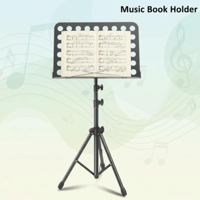 Verstelbare Hoogte Muziekstandaard Boekhouder Draagbare Muziekboekhouder Concert