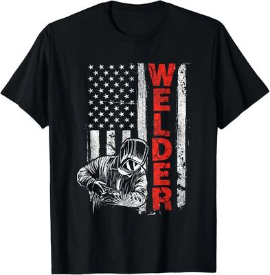 Welder - USA American Welding Worker Metalworking Lover Gift Unisex T-Shirt