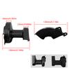 For Surron Light Bee X Motorcycle Accessories Middle Axle Protective Cover Guard For Sur-Ron Electric Bike Parts Carbon Fiber