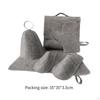 5 Piece Set of Sauna Hats And Seat Pads for Russian Bath