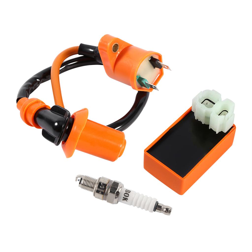 Racing Performance   Ignition Coil   for Gy6    ATV Scooter,AC Fired System, Improve Combustion Efficiency, for Gy6 Engine