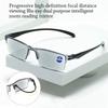 Women Anti-Blue Light Reading Glasses Smart Anti Blue Ray Eyeglasses Men Ultralight Eye Protection Eyewear