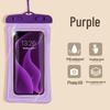 Waterproof Floating Phone Pouch with Airbag, Touchscreen Compatible, Ideal for Swimming, Rafting, and Rainproof for Food Delivery Riders.
