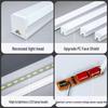 T5 T8 Integrated LED Tube Light, 1.2m Energy-Saving Strip for Living Room, Cabinet, or Workshop