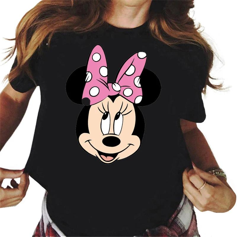 Oversized Unisex T Shirts Cartoon Print Ladies Clothes Cute T Shirts Short Sleeve Tops Y2k Harajuku