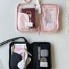 Ballet rabbit card bag, ID storage bag, neck hanging style, travel small passport holder, portable miscellaneous storage bag