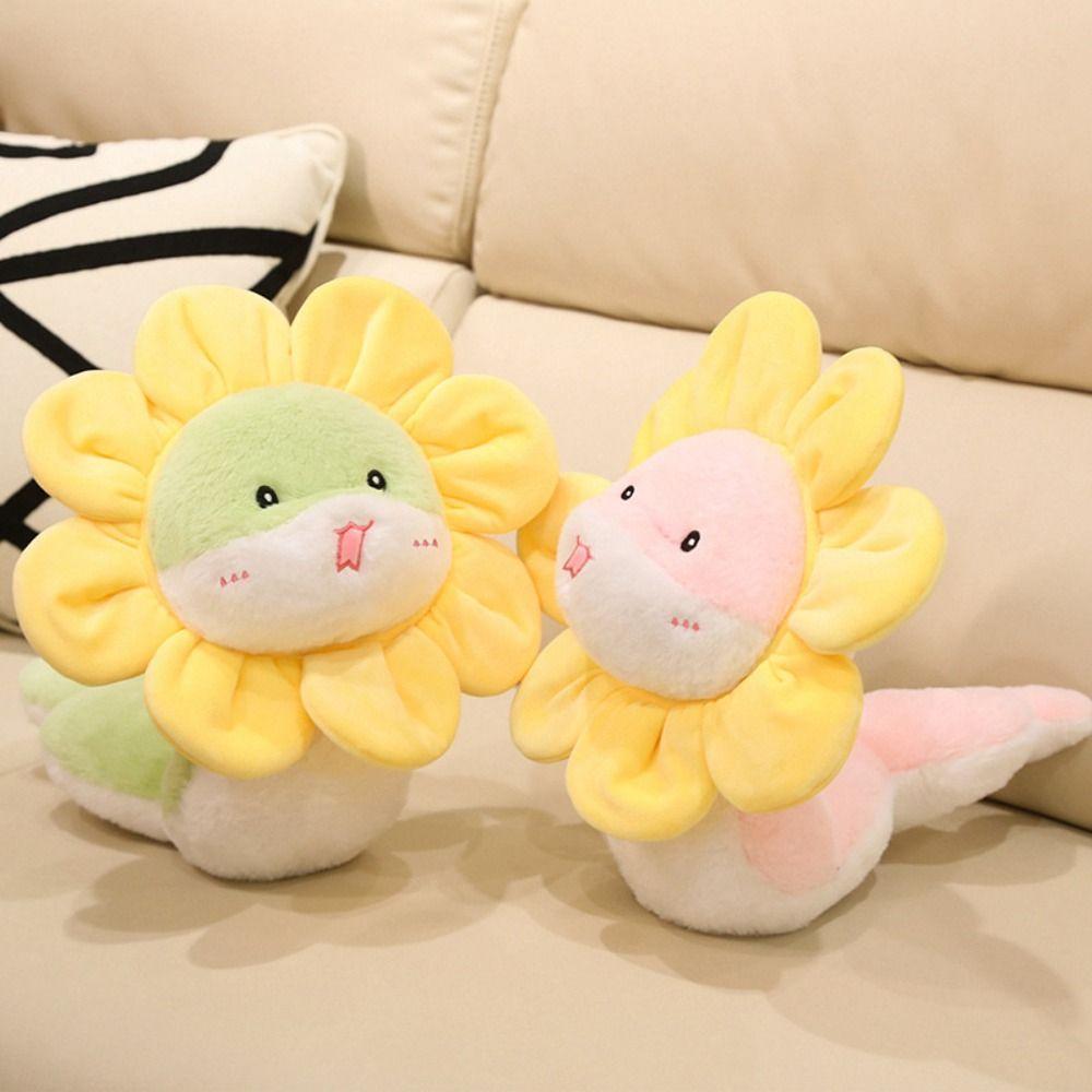 24CM Snake Stuffed Toy Lion Dance Snake New Year Mascot Novelty Snake Plush Dolls  Girls Toys