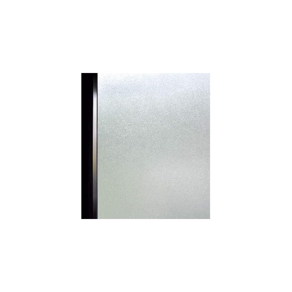 DUOFIRE Window Privacy Film, Frosted Glass Look, 75x400cm, Brightness-Retaining, Privacy Protection.