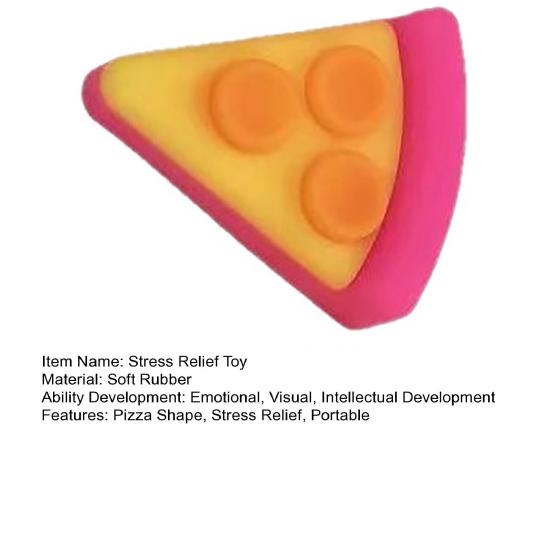 Käsepizza Stück Quetschspielzeug Stressabbau Mini-Pizza Sensorisches Spielzeug Home-Office-Arbeiter Weiches Dehnbares Simulationsessen Fidget Toy