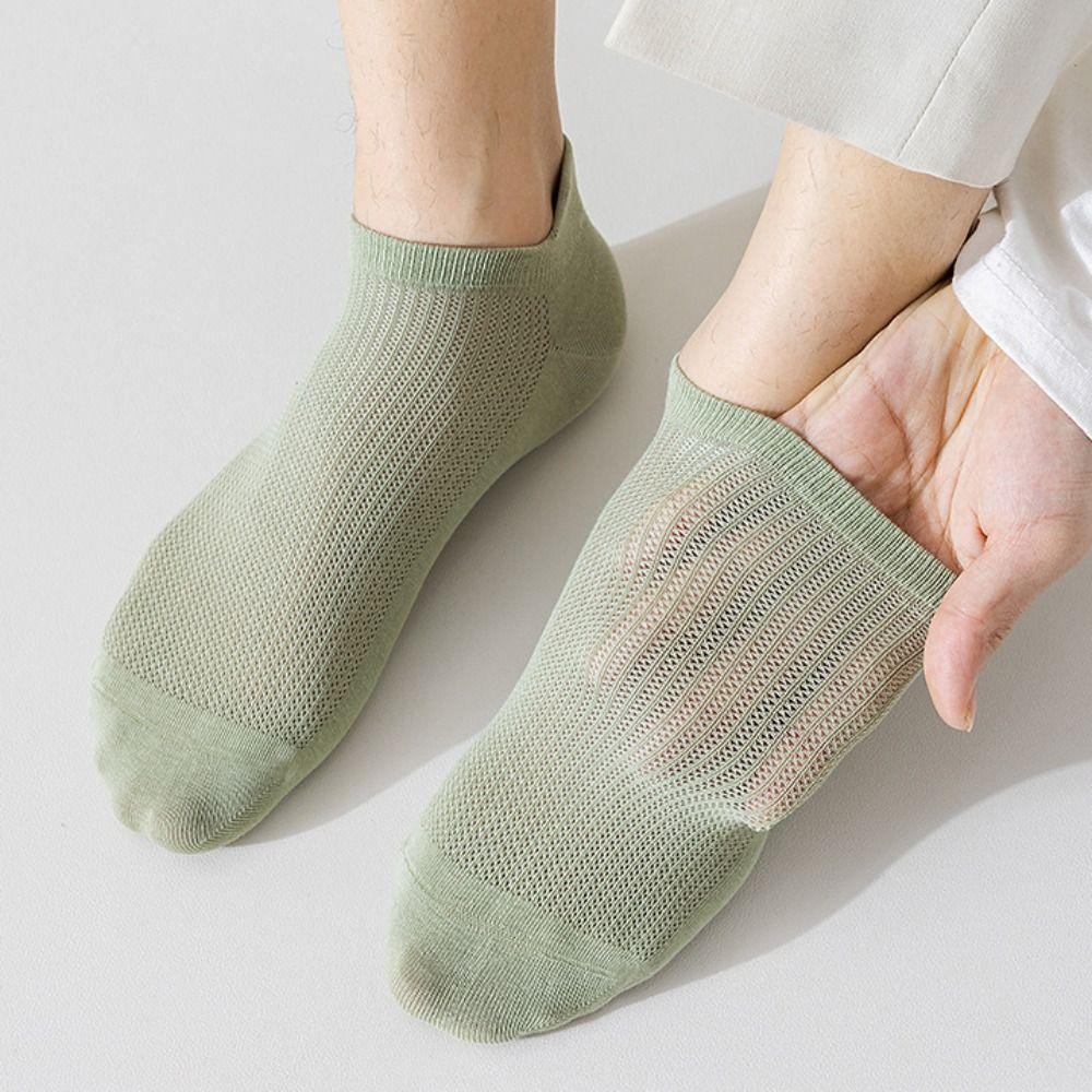 

Короткие носки из хлопковой сетки Harajuku Sports Socks Simple Man Boat Socks Girls