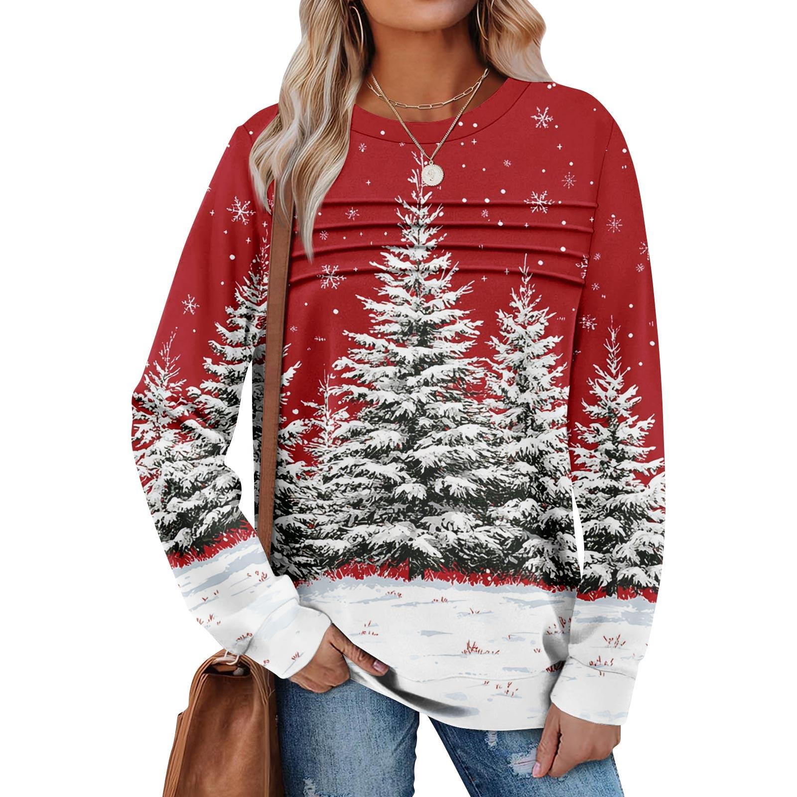 

Женский повседневный свитшот с длинным рукавом и круглым вырезом, приталенный плиссированный топ S зелёный