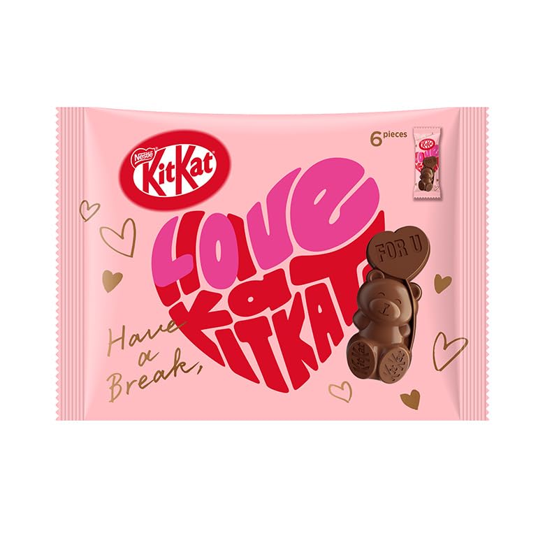 

Kit Kat Heartful Bear 6 шт. x 8 пакетов