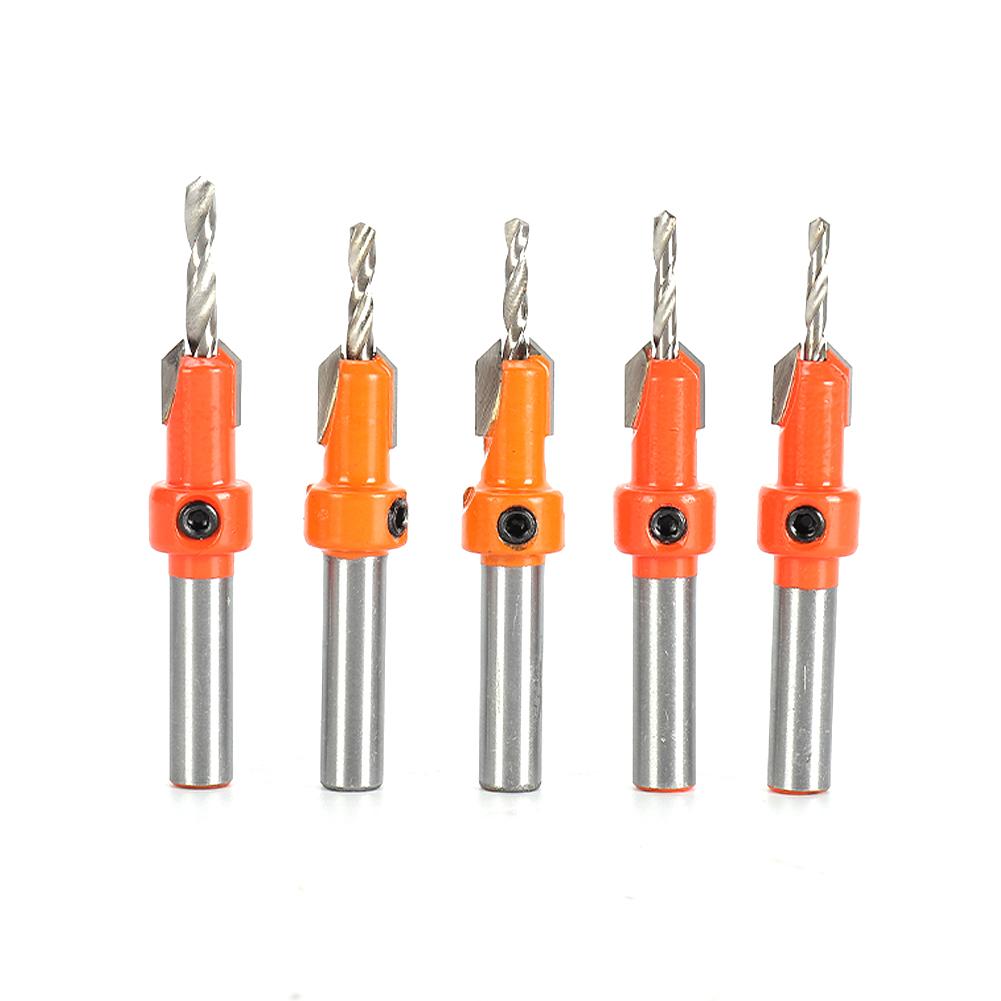 Brand New Drill Countersink Drill Countersink Shank Accessories Wood Wood Hole Woodworking Bit Drill Bit For wood