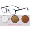 Metal Alloyalloy Photochromic Myopia Eyeglasses Women Men Prescription Spectacles Eyewear +0.5 +0.75 +1 +1.25 +1.5 +2 +2.5 +3.0+