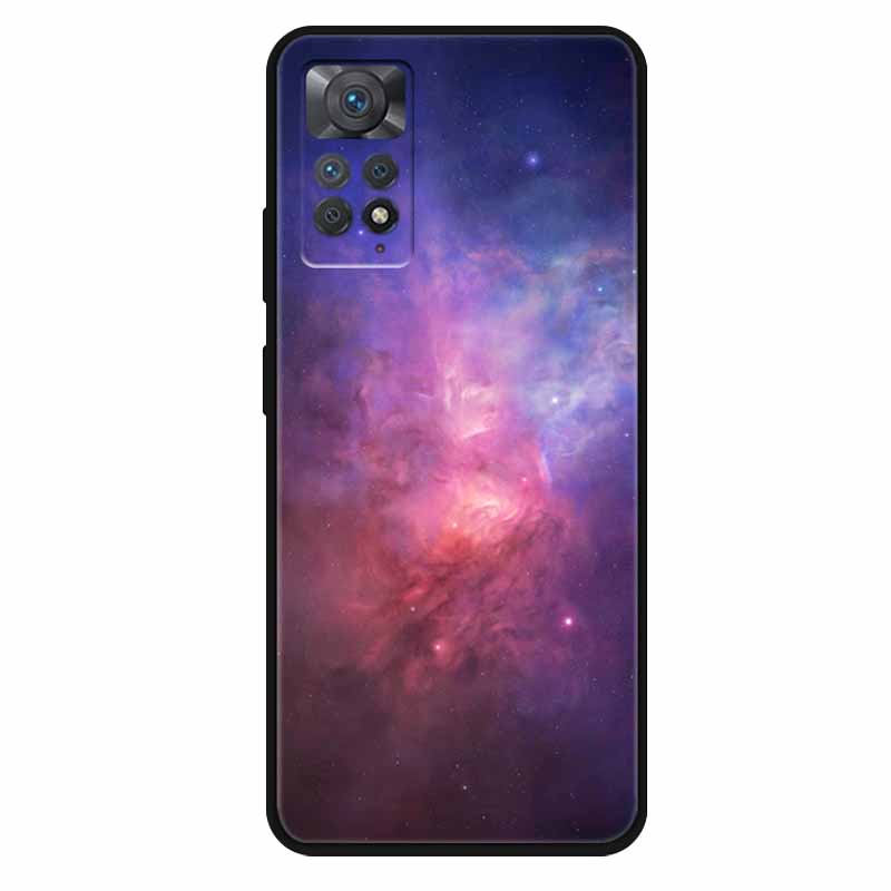 For Xiaomi Redmi Note 11 Pro 4G Case Soft Space Marble TPU Silicone Back Cover For Xiaomi Redmi Note 11Pro 4G Cases Bumper Shell