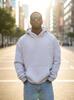 Jigga Wear Crown Men's Oversized Hoodie Gray/White XL