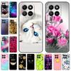 For Honor 400 Smart Phone Case For Honor400 Smart X7D Shockproof Soft Black Silicone Bumper Painted Cover Coque Fundas Shell Bag