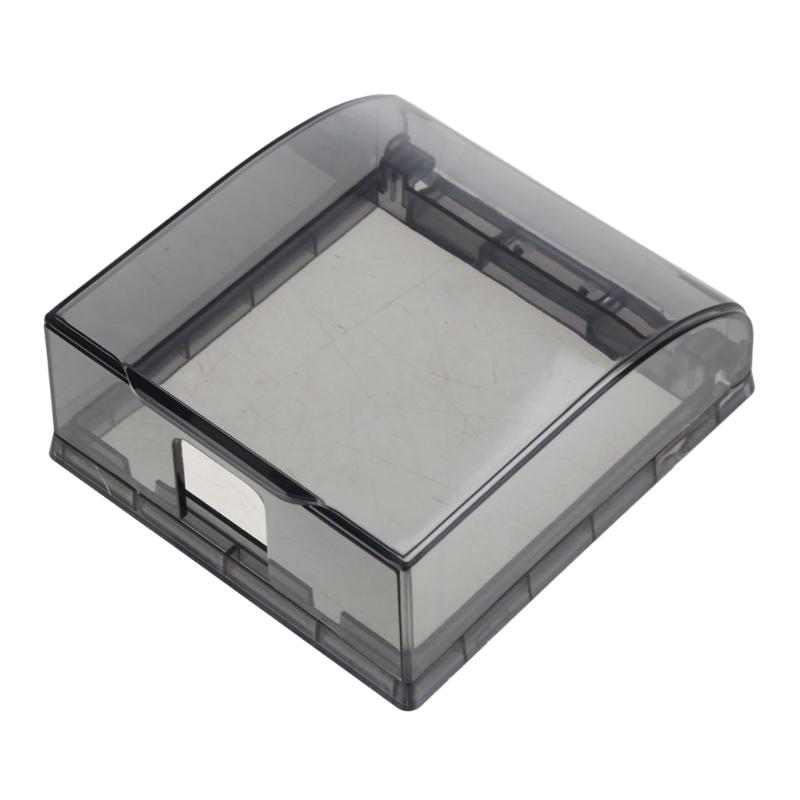 Type 86 Heightened Waterproof Splashproof Box Bathroom Accessories Electrical Wall Socket Switch for Protection Cover