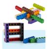40 Stück Bausteine DIY dick 1x6 Noppen 14 Farben Steine Größe Kompatibel mit 3009 Steinen Kinderspielzeug Pädagogisch für Kinder