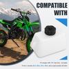 Podoy Mini Bike Gas Tank For Quad Dirt Pocket Atv Scooter 2 Stroke 4C 45Cc 47Cc 49Cc Fit 1/4 Fuel Line