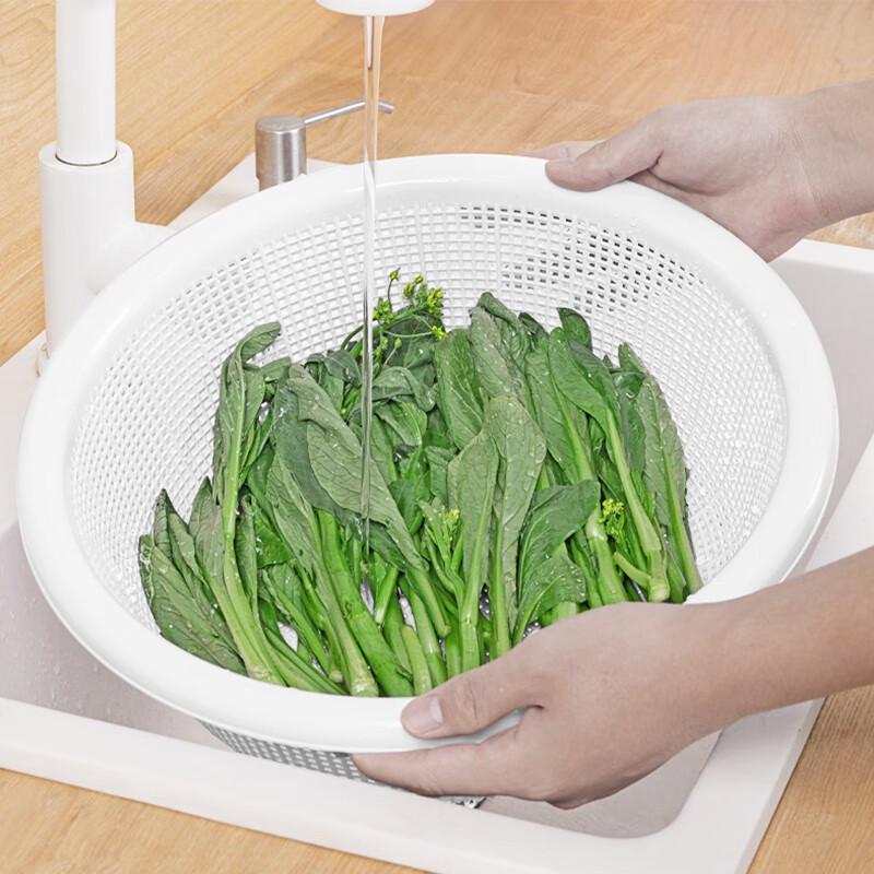 CHAHUA Plastic Round Strainer Basket