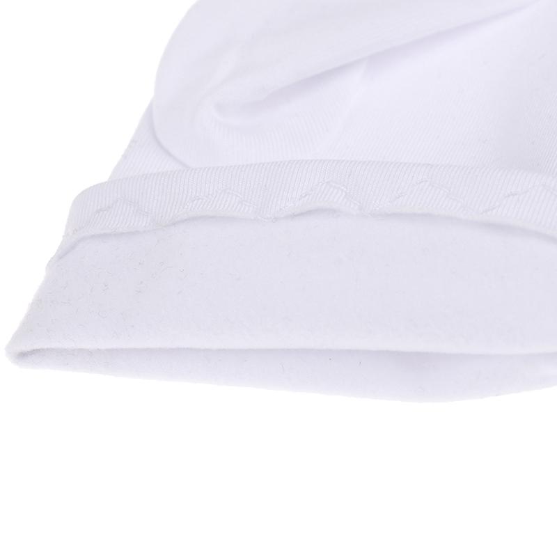 1 Pair Cotton Gloves Khan Cloth Solid Gloves Rituals Play White Gloves