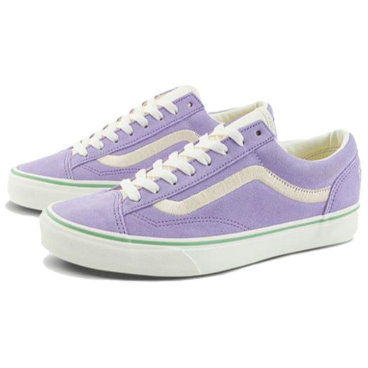Vans Style 36 Comfortable Simple Low-Top Skate Shoes Unisex sneaker Purple Rice VN000XI0DT2