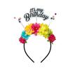 Shining Birthday Party Hairband Plastic Headpiece Headwear For Girls Ladies Festival Photo Props Accessories