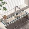 Badezimmerarmatur Ablass- und Wasserabsorptionsmatte für Waschbecken und Arbeitsplatten