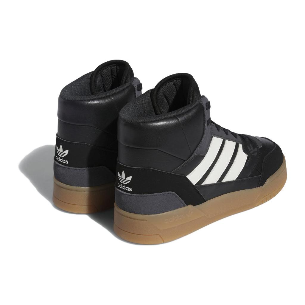 Adidas Originals Comfortable Non-Slip High-Top Skate Shoes Unisex Skate Shoes Black White IF2665