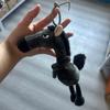 Cartoon Horse Keychain Fantasy Style Pony Plush Doll Exquisite Funny Horse Pendent  Room Decoration