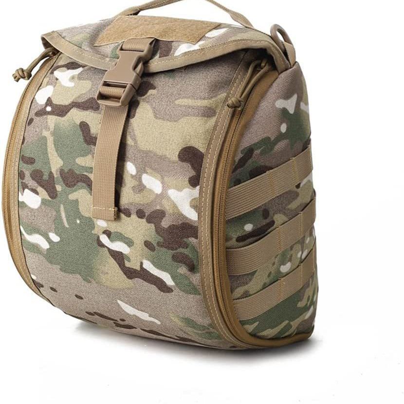 Tactical Helmet Bag,Airsoft FAST MICH Helmet Storage Bag,Mask Cover Bag,Molle Carrying Pouch