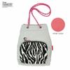 8411 Snoopy Boa Small Tote Bag IP Pochette Boa Peanuts 9S [Rootote] (03 Gray)