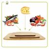WOODEN BAMBOO CUTTING BOARDS SET OF 3