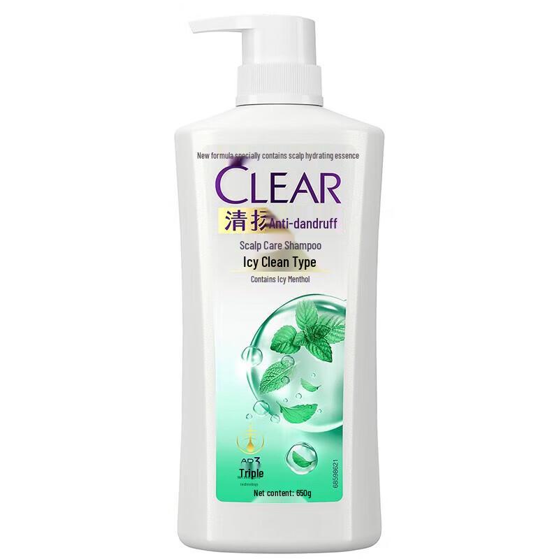 Clear Anti-Dandruff Icy Cool Mint Shampoo