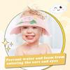 Cartoon Kids Bath Visor Hat EVA Waterproof Shampoo Hat Cute Baby Shower Cap