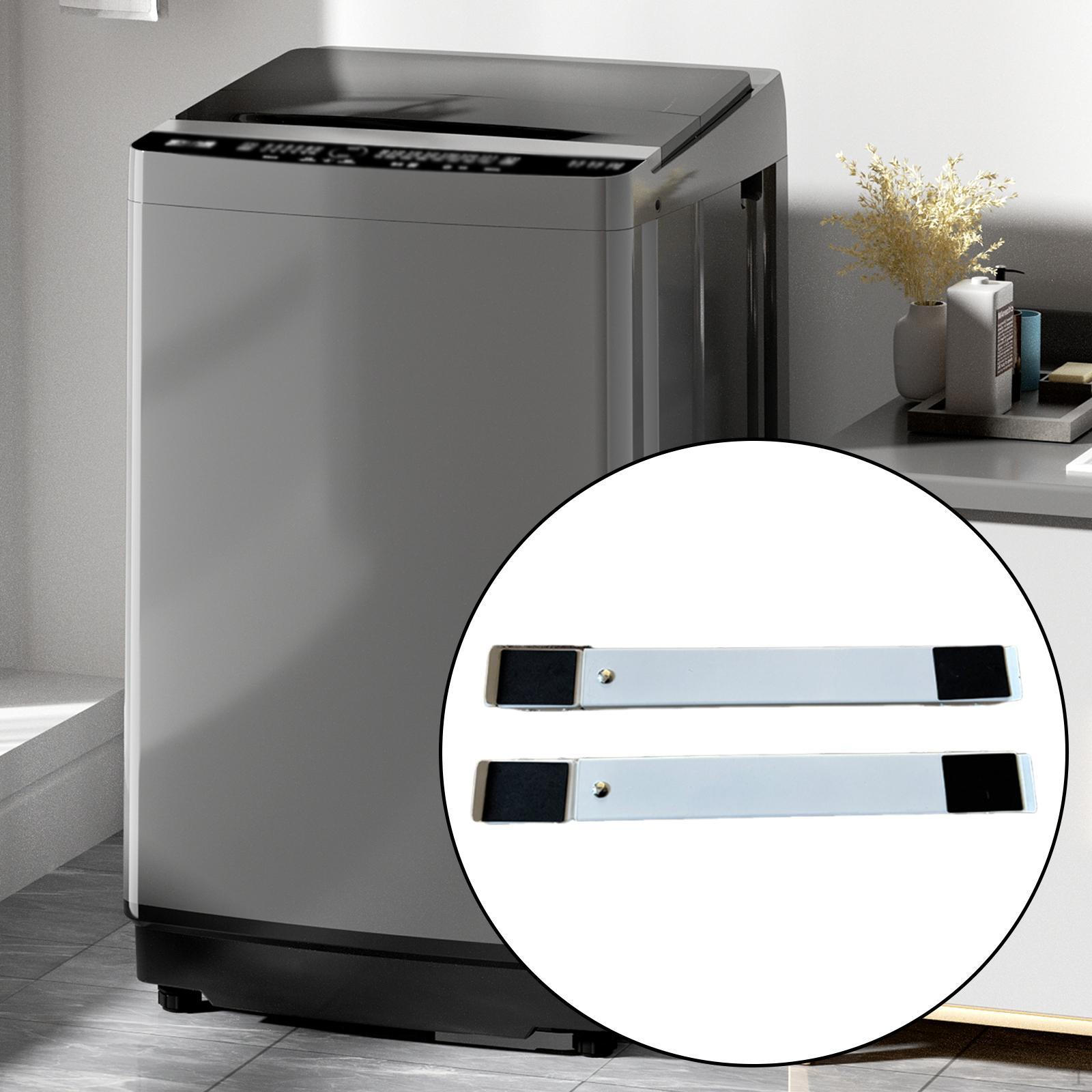 

2 шт. Регулируемые ролики для перемещения мебели, Портативная мобильная роликовая база для стиральной машины, сушилки, холодильника