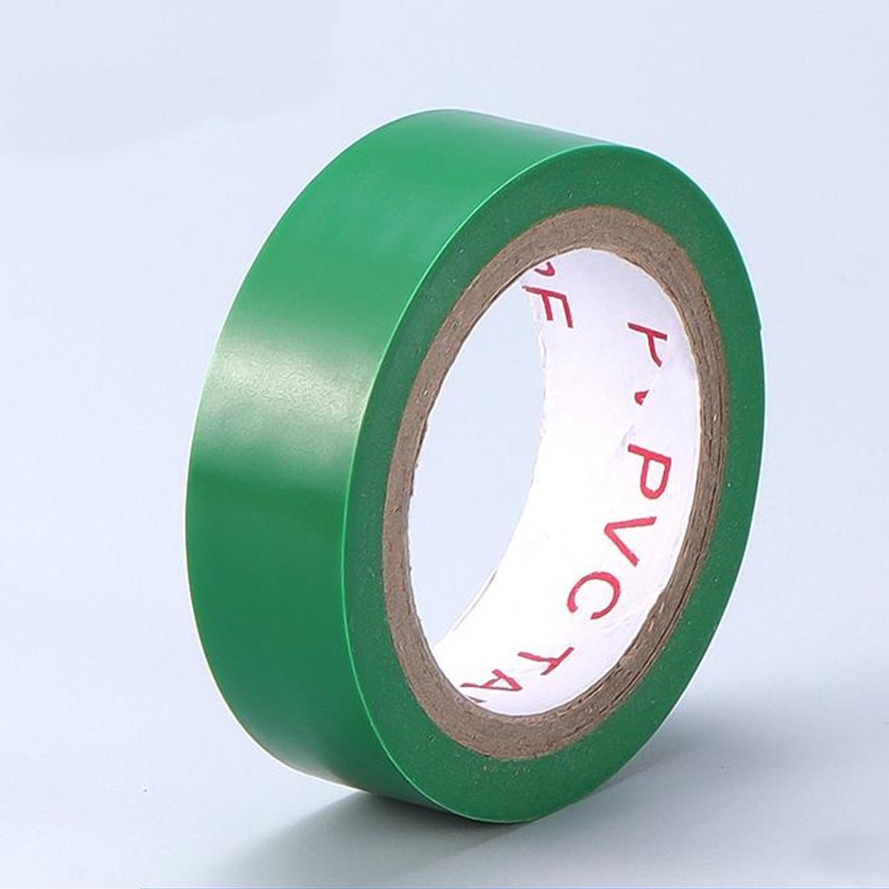 

Electrical Tape Professional Flame Retardant Waterproof PVC Electrical Insulation Tape For All Weather Under 600V Home Outdoor зелёный