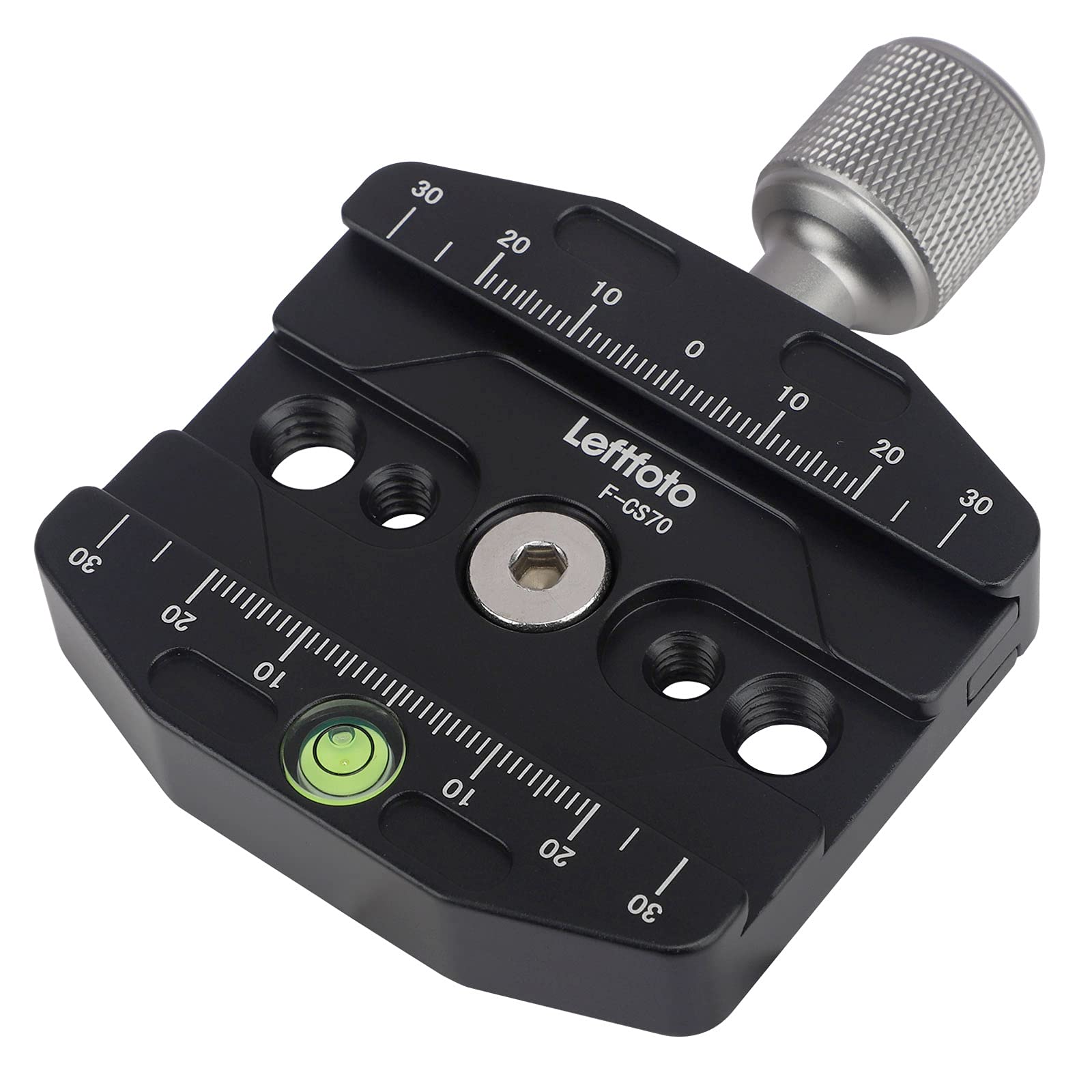 

Leftfoto 70mm Quick Release Clamp for Arca Universal Quick Change Seat for Tripod Ball Monopod and Tripod Quick Release Swiss-Style Plates, Heads, чёрный