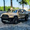 1/32 Toyota Tacoma Legierungs-Pickup-Modellguss Metall Offroad-Fahrzeuge Automodell Hohe Simulation Ton und Licht Kinderspielzeug Geschenk