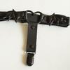 Bat Wing Love Socks Clip - Dark Punk Style Elastic Garter for Women