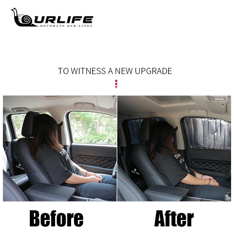 Sluneční clony do auta Závěs na ochranu proti UV záření Fólie sluneční clony do auta Kryt předního skla pro Velkou zeď GWM Poer Cannon