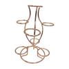 Ball Seat Seven Crystal Base Desktop Decoration Metal Shelf Stones Holder Rack Table